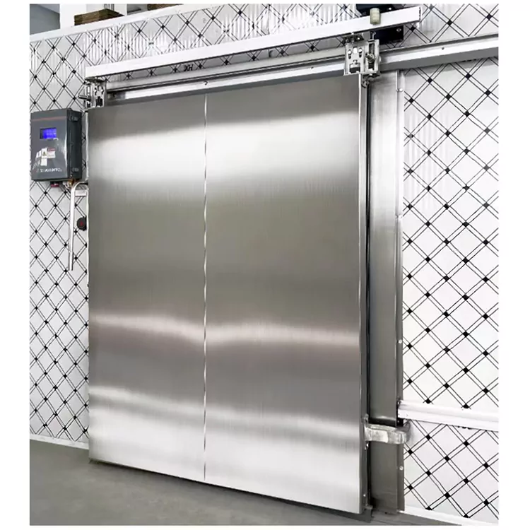 Portes d'entreposage frigorifique : solutions pratiques pour les environnements à température contrôlée