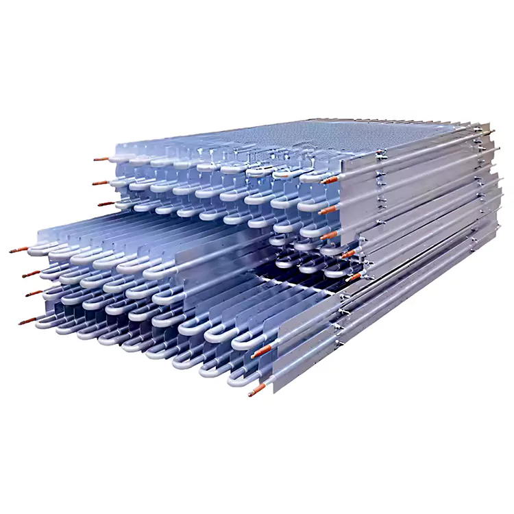 Tubes à ailettes en aluminium