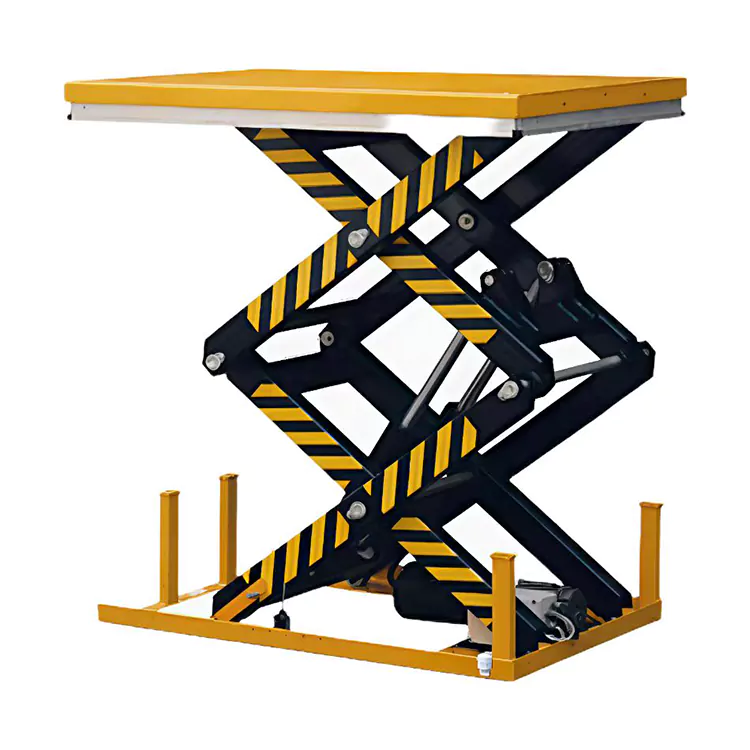 Plate-forme de chargement de levage de ciseaux